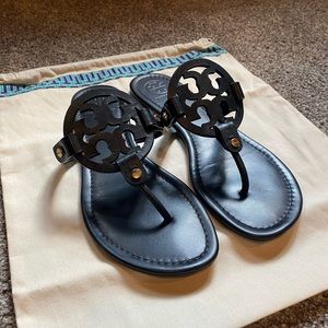 Tory Burch Miller Sandals - Black